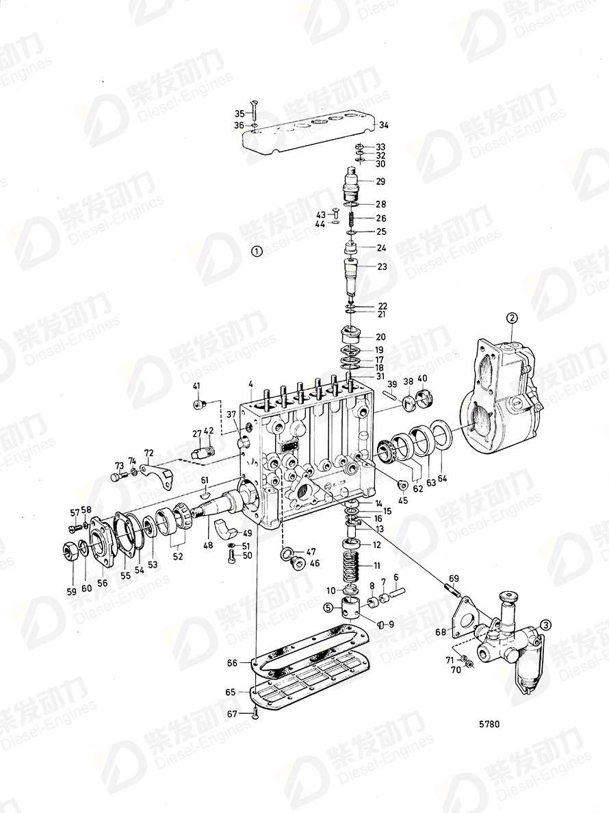 VOLVO Indicator 241647 Drawing